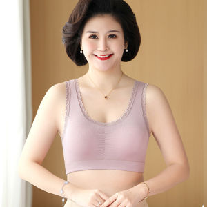 DLAIZI | Elder-friendly Wireless Bra Plus Size 200KG Back-style Anti-sagging