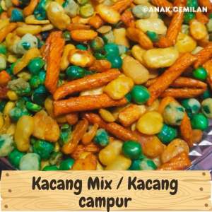 KACANG MIX 500gr/ KACANG CAMPUR 1KG / Kacang campur kiloan / Kacang jaipong campur / BISA COD