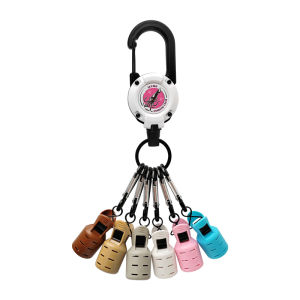 New Squid Jig Bait Protector M Size Webfoot Octopus Egi Hook Cover Cuttlefish Umbrella Lure Cap with Retractable Buckle Carabine