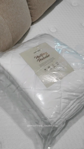 MATTREZ Mattress Protector/Quilted Design/Elastic Straps/Breathable/Allergens Free/Washable/Free Delivery