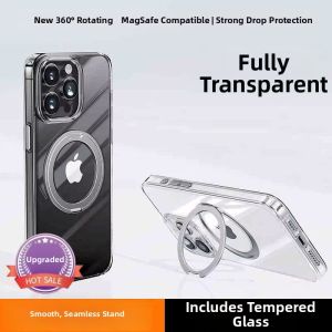 Divi | Rotating Stand Case Clear Drop Protection MagSafe TPU