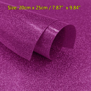 Sheet Glitter Shiny Heat Transfer Vinyl Iron-on Heat Press HTV T-shirt Textiles Cricut iridescent Craft Cutter Film Sparkle