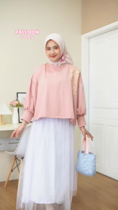 Mybamus Palloon Tops Bordir