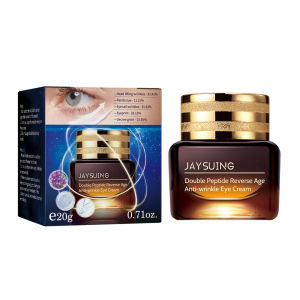 Jaysuing Eye Cream Lifting Firming Anti Puffiness Wrinkle Massage Dark Circle Brightening Remove Eye Bags Anti Dark Circle Eye Cream Eye Bags Anti Wrinkle Cream Beauty Fades Fine Lines Anti Eye Serum Remove Anti-aging Firmness Eye Care 20g