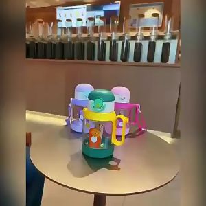 Botol Minum Tali Botol Minum Anak Lucu Kapasitas 500ML 0907 Bpa free