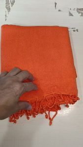 ผ้าคลุมไหล่ พระ ลายดอกแก้ว ดึงชาย นิ่ม ลายสวย ผ้าทอ ( ผ้า คลุมไหล่ เณร ชี เสื้อ ผ้าพระ สินค้าพระ ) โชคดีโปรดักส์ สังฆภัณฑ์