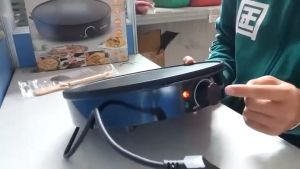 เครื่องทำแพนเค้ก ปรับอุณหภูมิได้ 1000W อเนกประสงค์