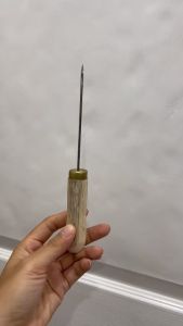 Kim móc cán gỗ đầm tay khâu giày