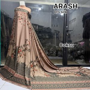 Kain dr Silk motif sultan KAIRA dan ARASH | kain silk premium | bisa Seragaman
