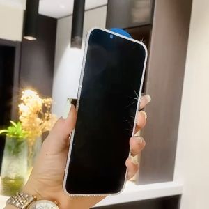 【FuHua Shop】พร้อมส่งจากกรุงเทพ ฟิล์มกระจกนิรภัยเต็มจอ ฟิล์มเพชรกันรอย ฟิล์มใสฟิล์มด้านฟิล์มกันมอง เพชรเรืองแสง สำหรับไอโฟนiPhone ดีเยี่ยม