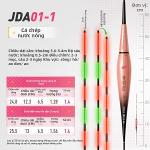 jiadiaoni | Đèn Đêm Thay Đổi Màu Cảm Ứng Cao Dạng Phao Cá Chép