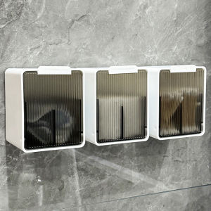 Hộp Đựng Cotton Trang Điểm Gắn Tường Phòng Tắm Hộp Đựng Mỹ Phẩm Hộp Đựng Cotton Hộp Đựng Son Môi Hộp Đựng Mỹ Phẩm