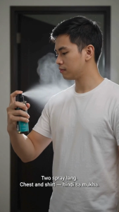Personal Collection FOR MEN Active Body Spray Breezy 100mL Pabango Body Mist Cologne for Men