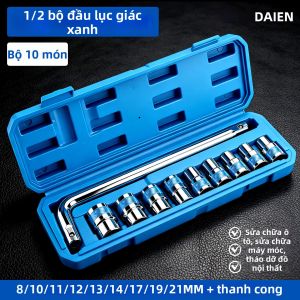DAIENGONGJU | Bộ Đầu Tuýp Lục Giác Cho Súng Bắn Bu Lông 1/2 Inch
