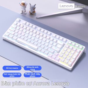 Lenovo | Bàn Phím Cơ Không Dây Đa Chế Độ với RGB