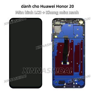 Huawei Honor 20 Màn Hình LCD Hiển Thị Bộ Số Hóa Cảm Ứng Thay Thế Cho YAL-L21 YAL-L61A YAL-L71A Nova 5T Điện Dung TFT Điện Thoại Di Động Một Phần