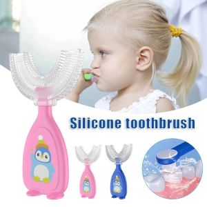 Baby Oral Care: U-shaped Toothbrush for Toddlers & Kids 2-6-12 Years Old