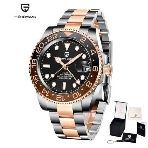 Đồng Hồ Pagani Design 8215 Cao Cấp Thể Thao Cơ Khí Tự Động Chống Nước Thép Không Gỉ Kính Sapphire Dành Cho Nam