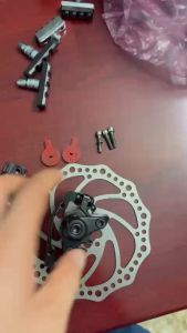 Bộ Cụm phanh thắng đĩa cơ xe đạp