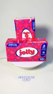 4 Pcs Tisu Wajah / Tissue Serbaguna Jolly 200 Sheets 2 Ply