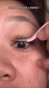 NO Need Glue Eyelash Extension Set BQl Idol Cluster Lashes Eyelash Cluster False Eyelashes Self-Adhesive New Upgraded Softer Lashes COD