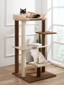 JIACHONG | Stylish Large Cat Tree Climbing Frame Sisal Post