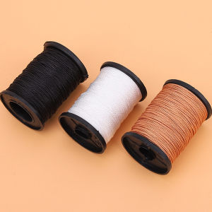 Bluemey ด้ายโพลีเอสเตอร์ สําหรับซ่อมแซมรองเท้าหนัง DIY กว้าง 0.6 มม เหนียวทน nylon thread