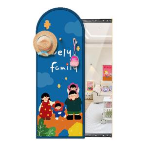 CTYLIGHTZ | Dopamine Perforated Hideaway Sliding Full Length Mirror
