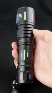 Senter LED Laser Zoom In Out 5 Mode Pencahayaan Waterproof Tahan Air Ak155 Cahaya Super Terang Multifungsi Bisa Power Bank