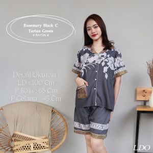 Piyama Dewasa Hotpant Combina Allsize / HP Combina Rayon