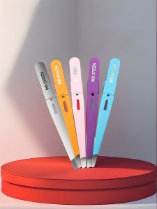 Mr. Green Small Tweezers Plucking Eye Tweezer Eyebrow Fake Eyelashes Clip Eyebrow Shaping Tweezer Eyebrow Tweezers Plucking Beard Handy Gadget