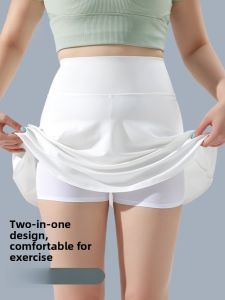 Miiow | Cat Person Sports Mini Skirt Womens Summer Anti-Light Tennis Skirt Yoga Running Fitness Plus Size Half-length Skirt