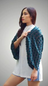 Pompom Kimono - Lightweight Jacket Style