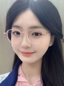 แว่นกันแสงสีฟ้า GM ทรงสี่เหลี่ยมโปร่งใส สำหรับผู้ชายและผู้หญิง แว่นกันแสงสีฟ้าแบบเกาหลี แว่นกันแสงสีฟ้าแบบแฟชั่น