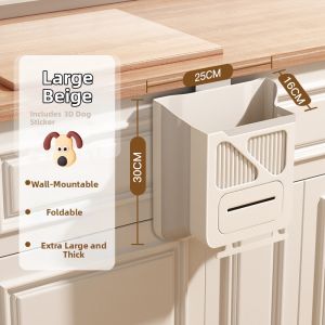 YouPin | Kitchen Use No Bend Wall Mounted Trash Can