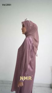 NMR Setelan Celana Tunik Arm*ni Silk Sw*rovski Vol 2051-2(Sanghai)