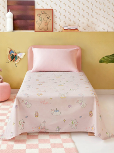 Mercury | Antibacterial Cartoon Printed Cotton Bed Sheet