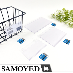 Tempat Label Produk / Harga / Shelf Price Tag / Display / Label Holder Samoyed LBHL-KB