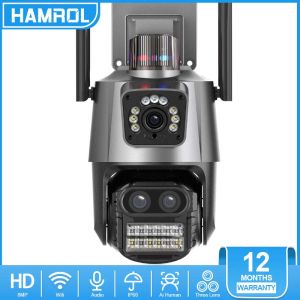 Hamrol 4K 8MP Three Lens Dual Screen WIFI Camera: A Comprehensive Guide