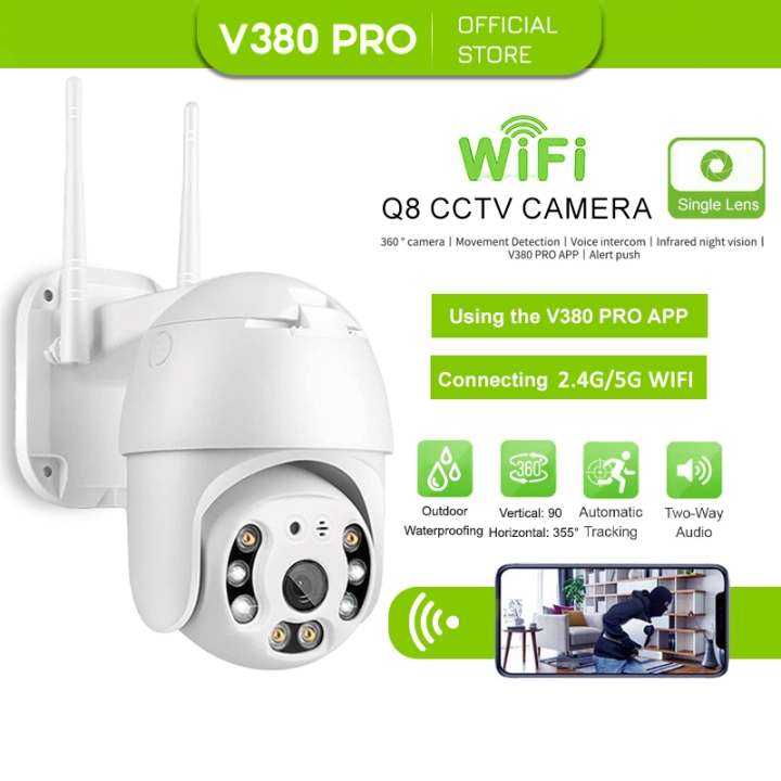 V380 Pro CCTV Camera Connect Cellphone With Audio and Speaker Buy 1 ...