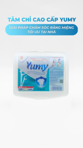 [Combo 3] Tăm chỉ YUMY 192 chiếc chỉ mịn không tưa sợi vệ sinh răng miệng an toàn (TC02-139)