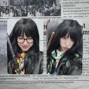 Harry Potter Signing Event Small Card Zhao Meiyi Autograph Sale Preorder Celebrity Role Song Yuki Collectible Toy