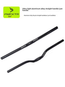 Aluminum Alloy Folding Bicycle Bicycle Mountain Bike Handlebar Riser 25.4 Swallow Handle Straight Handle Handle Bar Bent Handlebar