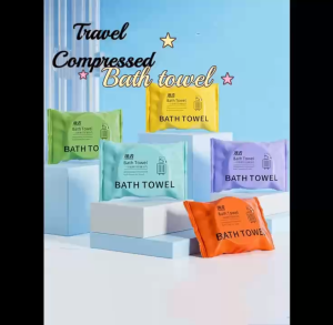 Travel Towels Compressed Luggage Space Saving Towels Hotel Suppliers Bath Towel Face Towel Individually packed