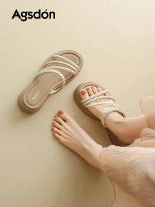 Agsdon | Height Increasing Summer Sandals Lazy Slip-On Shoes For Skirts