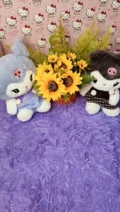 SZ 100 sheets/box of Sanrio stickers Kuromi student notebooks hand account stickers cute stationery labels holiday giveaways school supplies Glass cute sticker set