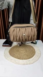 TUAH BAGS HARGA GROSIR / SL Parasut Crocoly 2 Ruang Plat NekeL   New Bordir Series IW- 115 /Tas Selempang Wanita 2024 /Slingbag Wanita /   Tas Wanita Terbaru / Tas OOTD