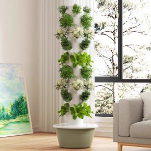 ZHUOLESHI | Aeroponic Vegetable Growing Machine Vertical Hydroponic Tower