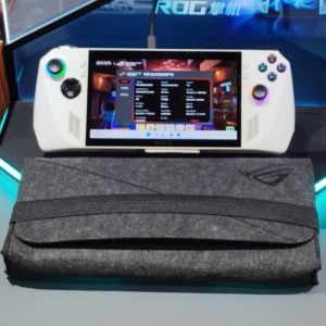 ROG Ally X Portable Storage Box Inner Case Anti- Dust Scratch- Resistant Digital Organizer High Definition Tempered Glass Film