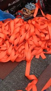 Dây tăng chằng hàng Màu Cam - Bản 5cm - Tải 2 Tấn (Giá/ 1 mét)